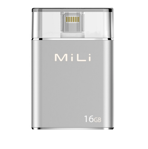 MiLi 苹果手机U盘16G加密MFi认证U盘 3.0高速传输 礼品定制