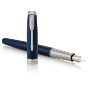 派克 2015卓尔海洋蓝白夹墨水笔 钢笔 高端礼品定制
