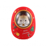 黄油猫仓鼠太空舱暖手宝充电宝二合一 圣诞节礼品定制
