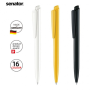 德国细杆简约办公签字笔按动直液式水笔广告笔 企业礼品定制